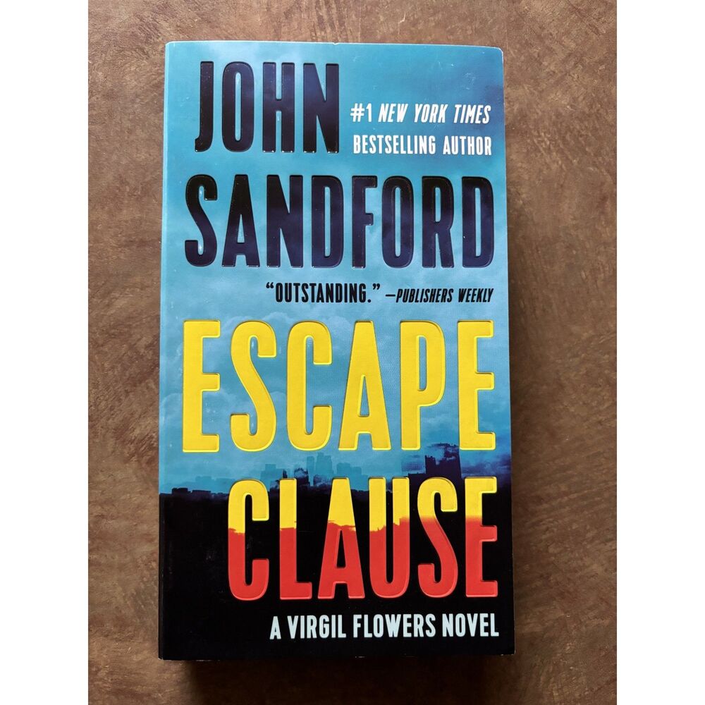 Escape Clause John Sandford Mass Market Paperback Virgil Flowers Novel